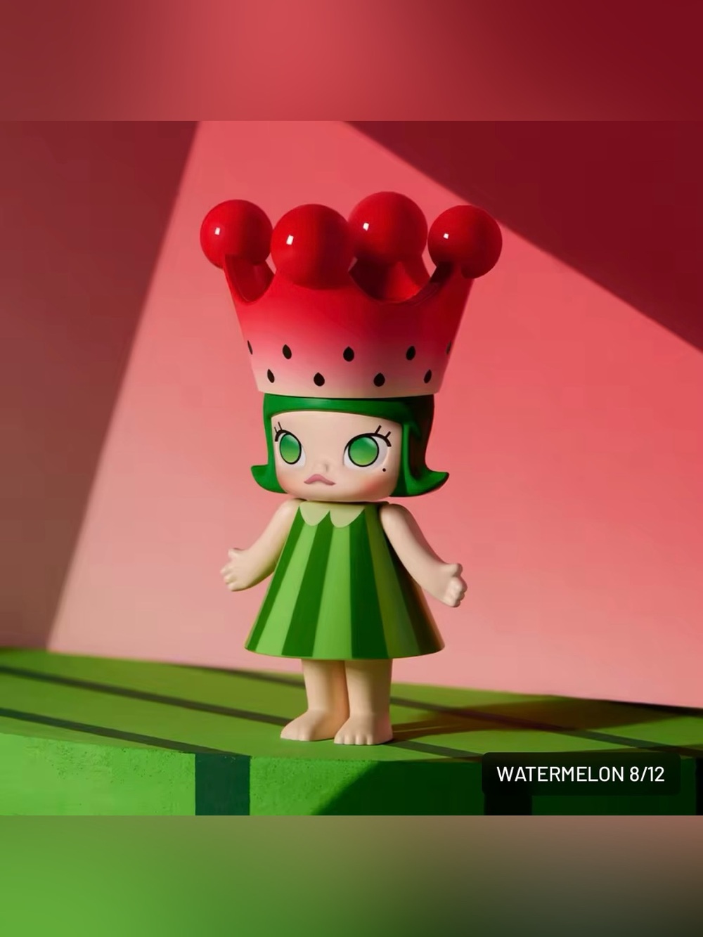 POP MART x Kennyswork 100% Royal Molly - Watermelon